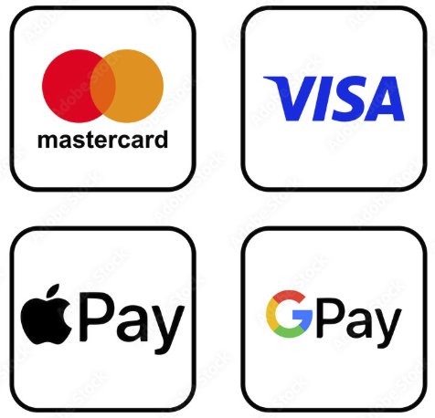 ApplePay - GooglePay - Amazon Pay - Card